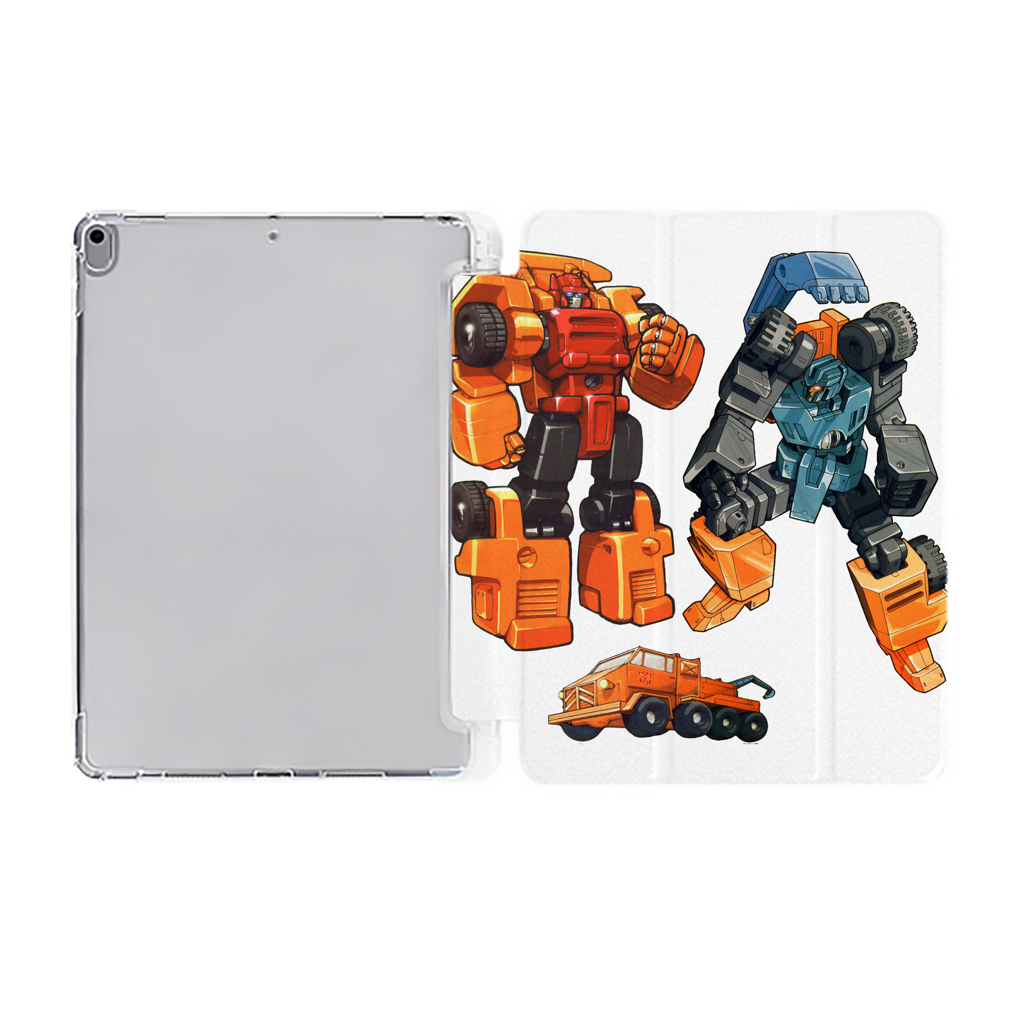 （画像用）  IPad ケース ペン収納付き 三つ折りスタンド PUレザー×シリコン 対応機種9.5/10.5/10.9インチ